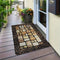 Paillasson porte extérieur design
