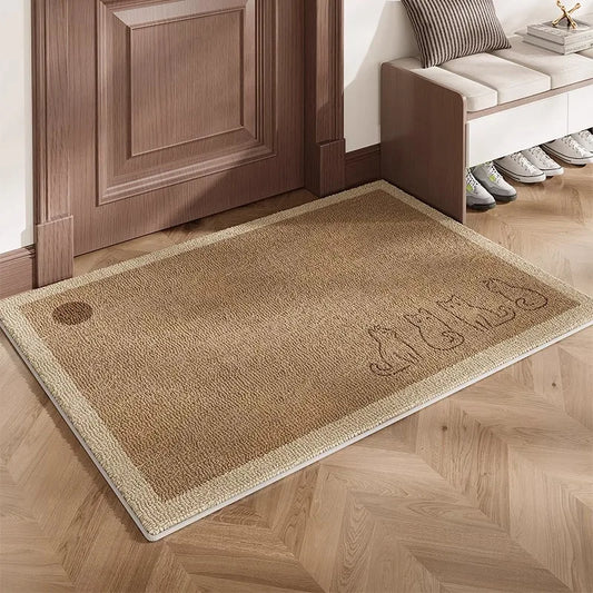 Paillasson porte moderne