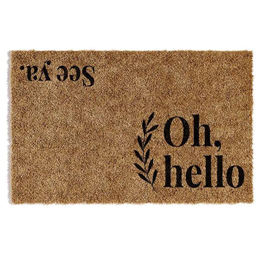 Paillasson coco porte